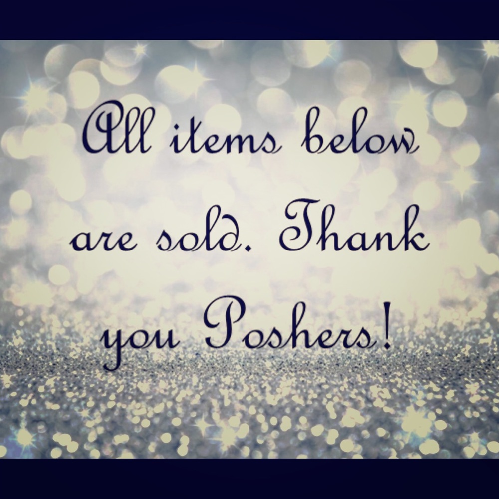 All items below are sold! Thank you all!!